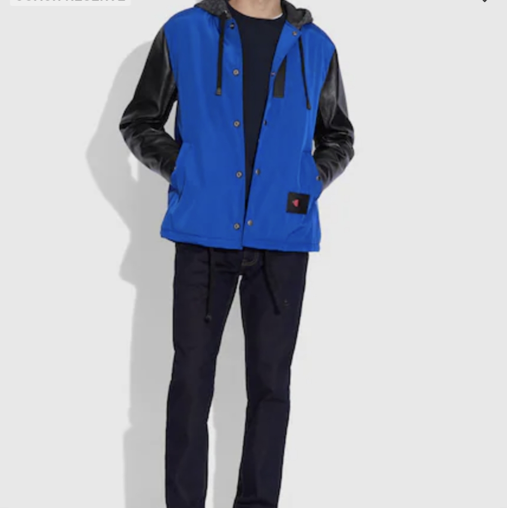 Coach x Champion Collaboration "Coaches Jacket" NWT